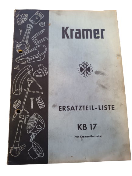 Ersatzteilliste Kramer KB17