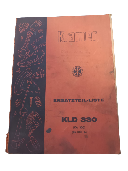 Ersatzteilliste Kramer KLD330 (KA330 KL 330 A)