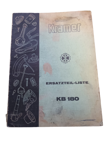 Ersatzteilliste Kramer KB180
